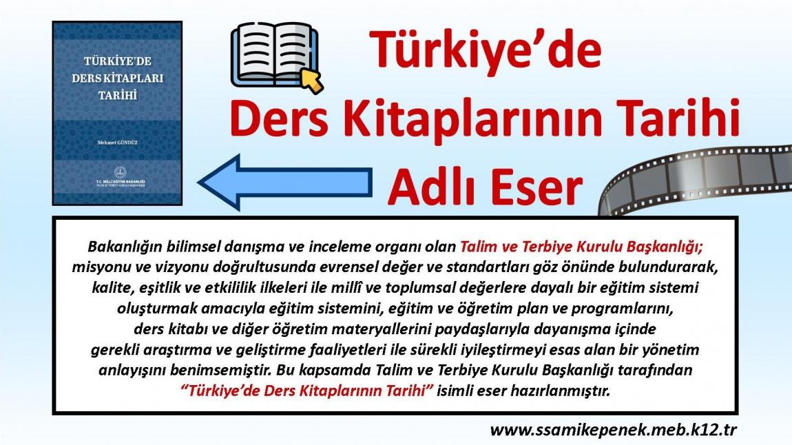 Türkiye’de Ders Kitaplarının Tarihi Adlı Eser