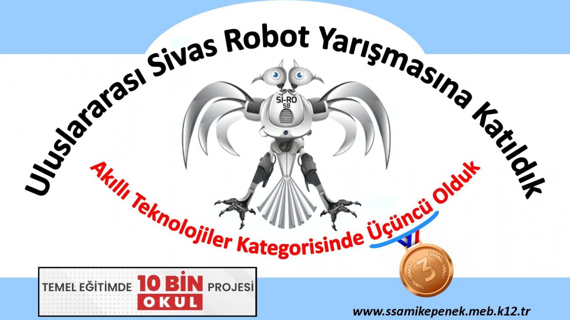 Uluslararası Sivas Robot Yarışmasına Katıldık